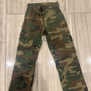 Local European Faded Camo Cargos